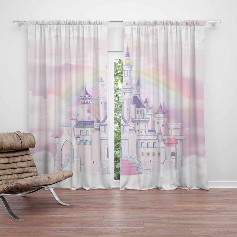 Princess Castle Nursery Curtai - Baby Nursery Office ulasan dan harga