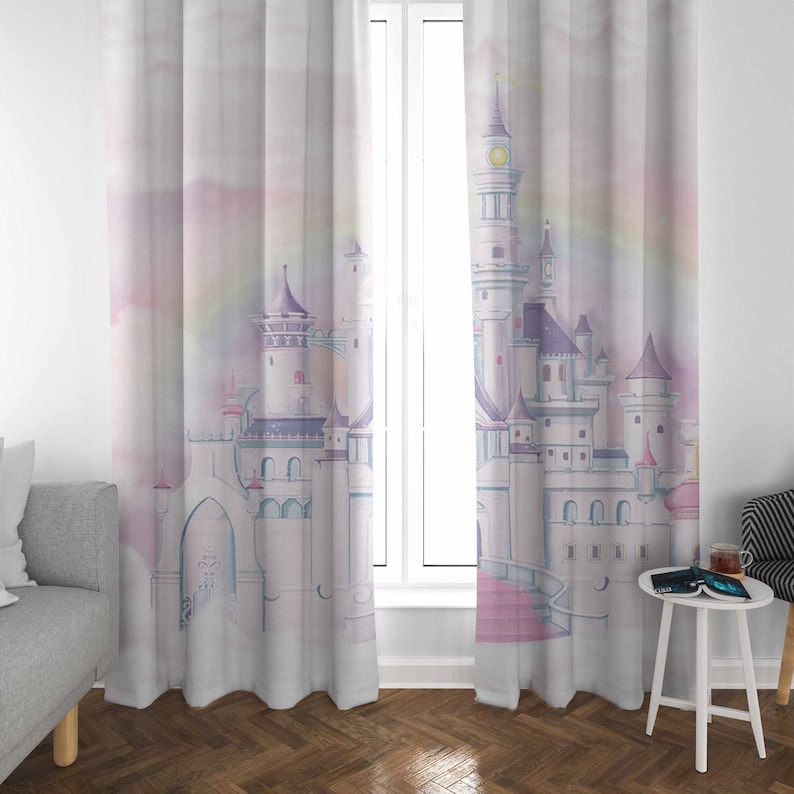 Princess Castle Nursery Curtai - Baby Nursery Office ulasan dan harga