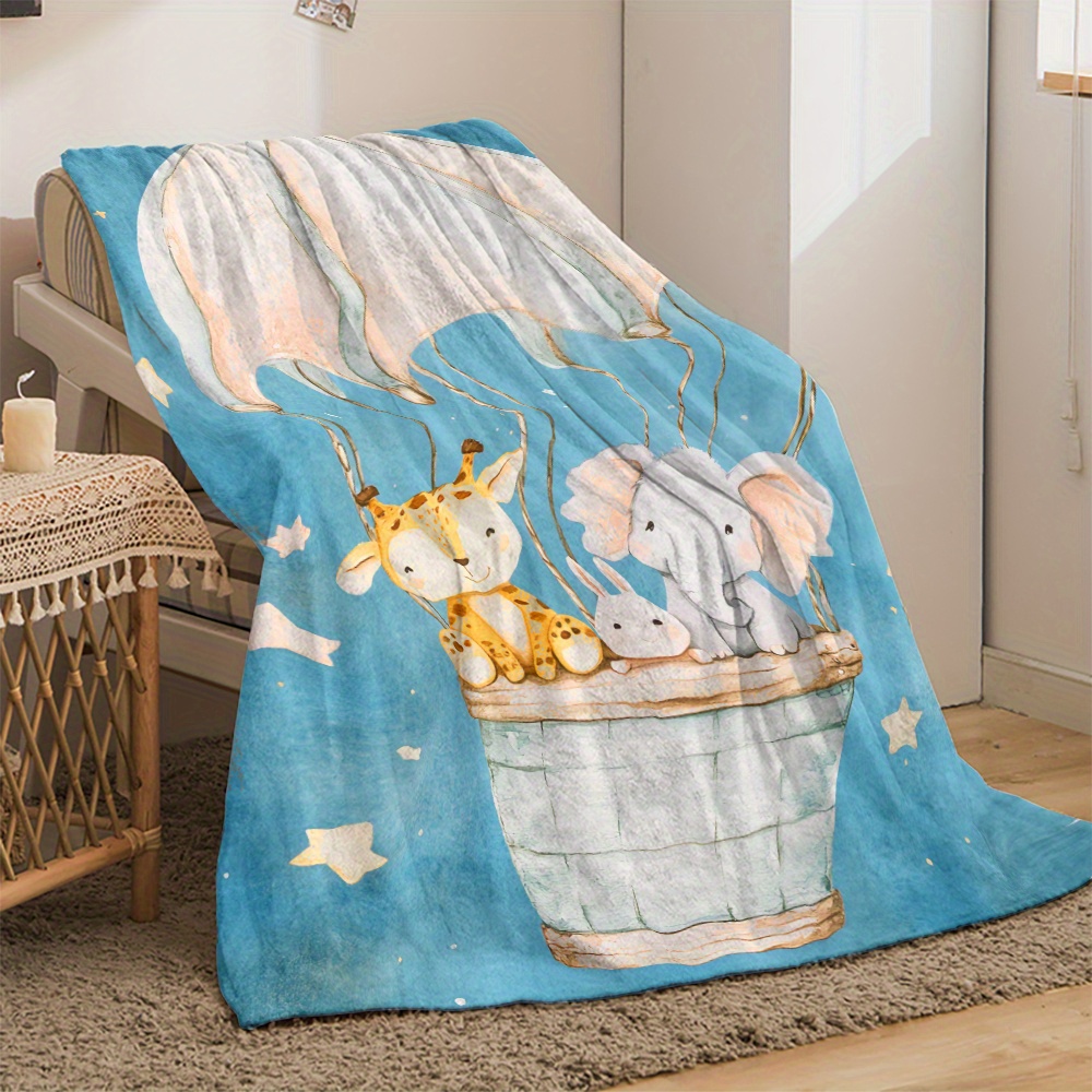 Cute animals hot air balloon s - Baby Nursery In Hospital ulasan dan harga