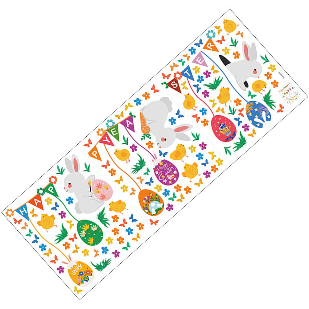 Easter Wall Sticker Decor Happ - Baby Nursery Colors ulasan dan harga