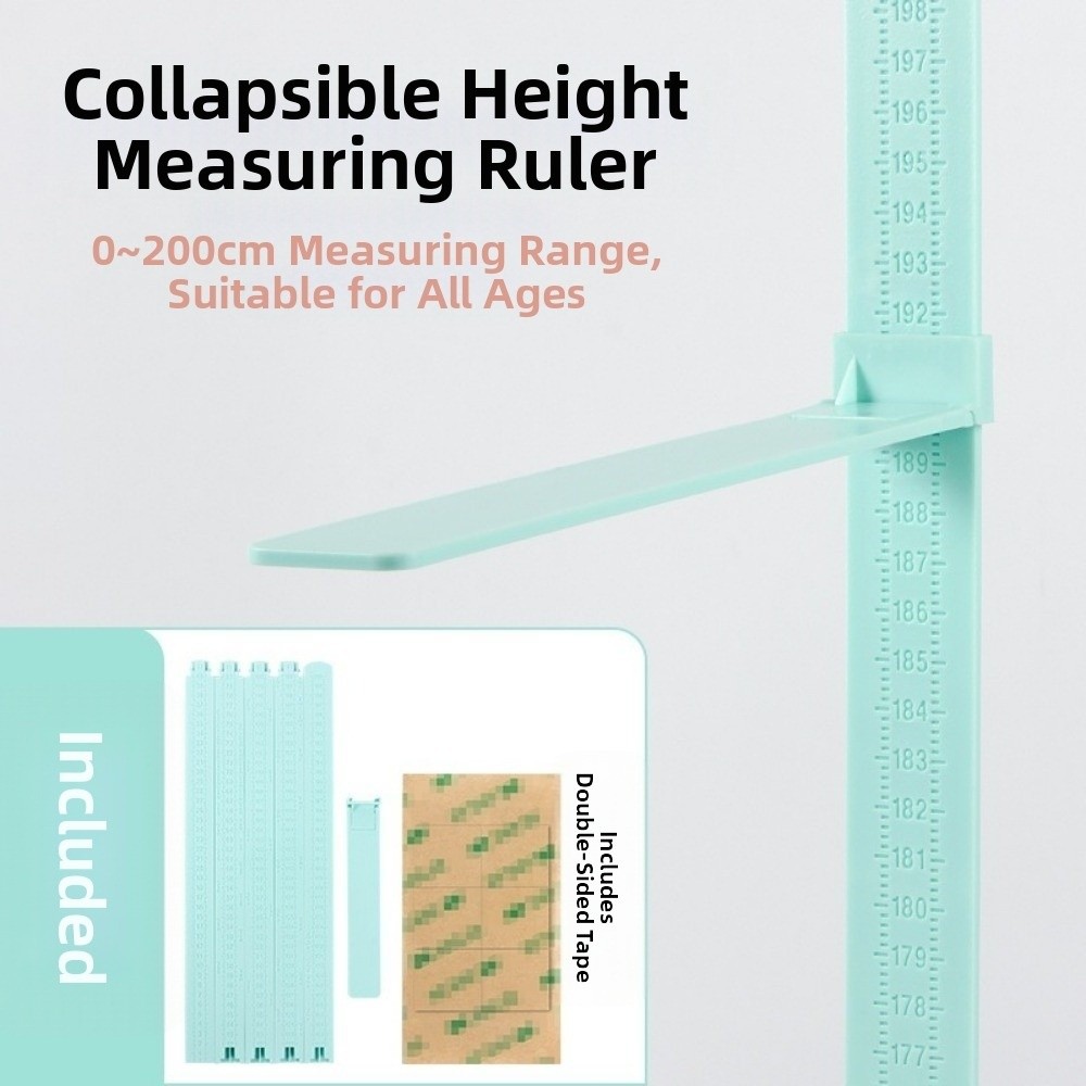 0-2M Kids Height Ruler Sliding - Growth Chart Ruler ulasan dan harga