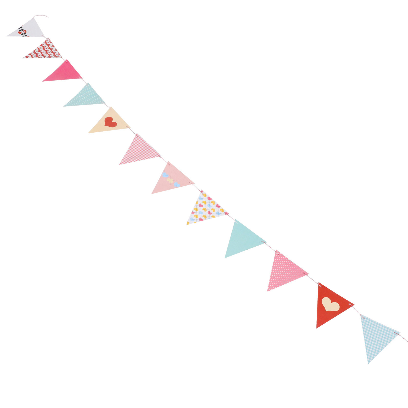 Easy Install Triangle Paper Bu - Baby Nursery Bunting ulasan dan harga