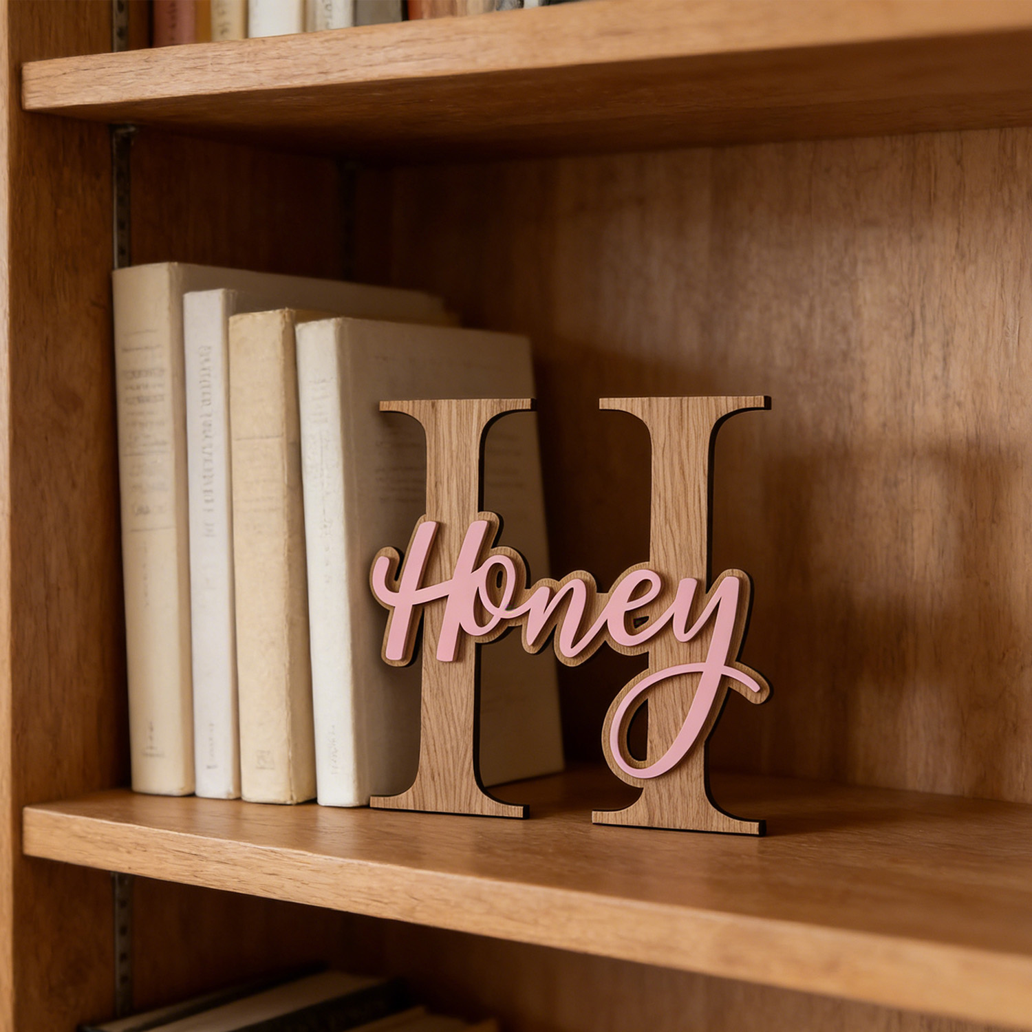 1Pc Custom Pink Alphabet Name  - Baby Nursery Pink ulasan dan harga
