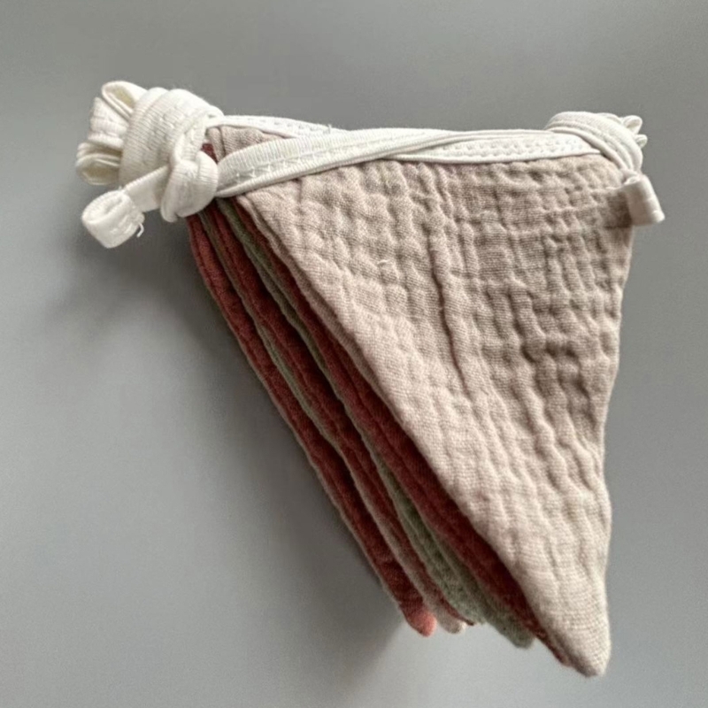 Bunting Banners Cotton Pennant - Baby Nursery Bunting ulasan dan harga