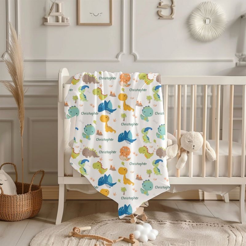 VIKAMA Cute Car Bus Flannel Bl - Baby Nursery Office ulasan dan harga