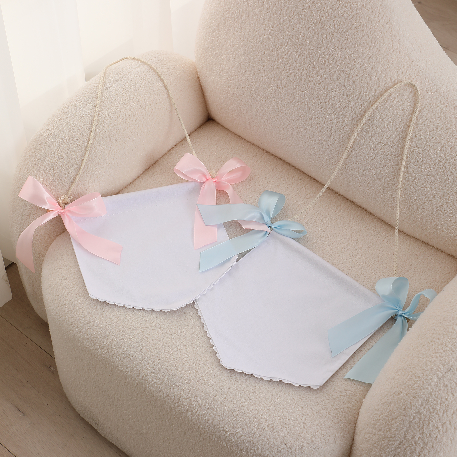 Baby Welcome Banner With Ribbo - Baby Nursery In Hospital ulasan dan harga