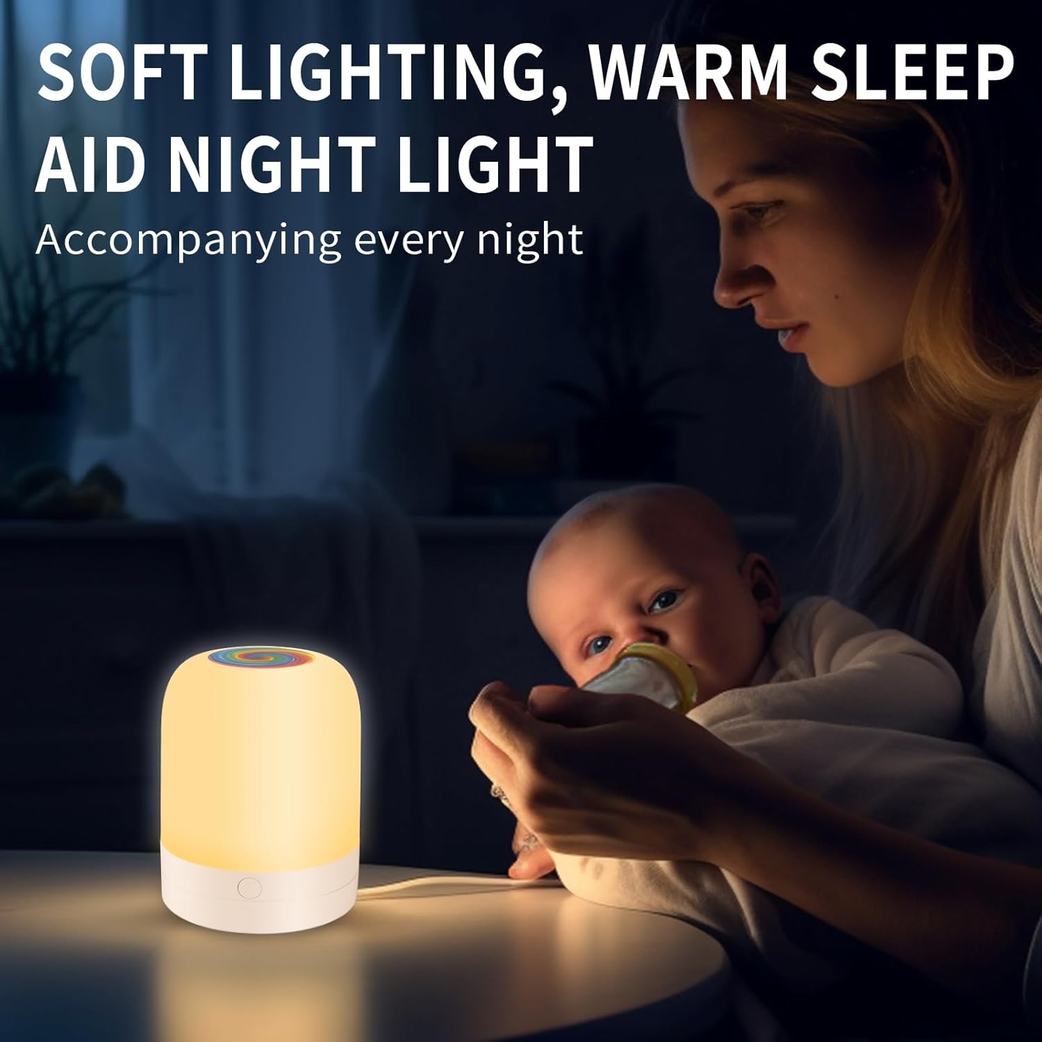 13 Colors Dimmable LED Touch N - Baby Nursery Colors ulasan dan harga