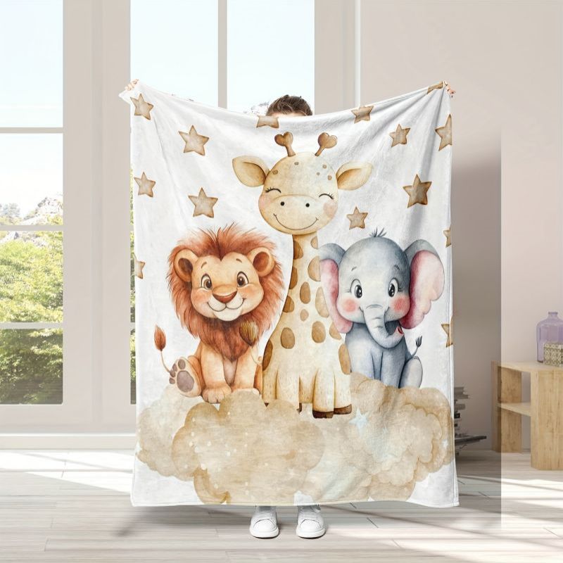 VIKAMA Jungle Animal Print Fla - Baby Nursery Jungle Animals ulasan dan harga