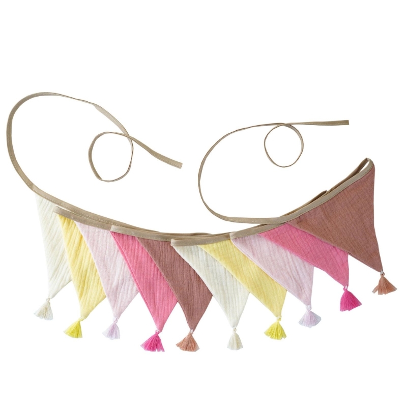 J2HD Festival Cotton Crepe Fin - Baby Nursery Bunting ulasan dan harga