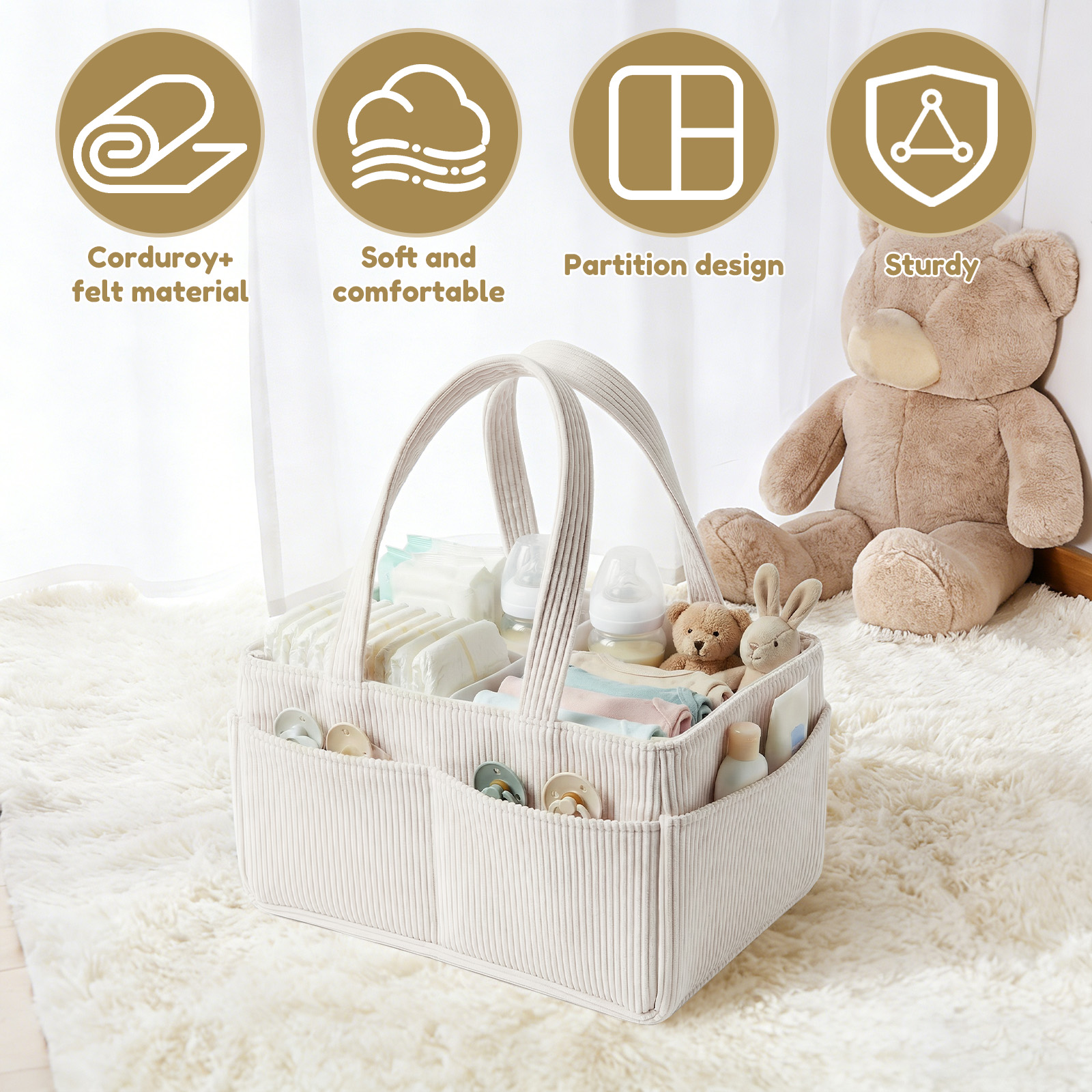 Baby Diaper Caddy Organizer Po - Baby Nursery Organization Ideas ulasan dan harga