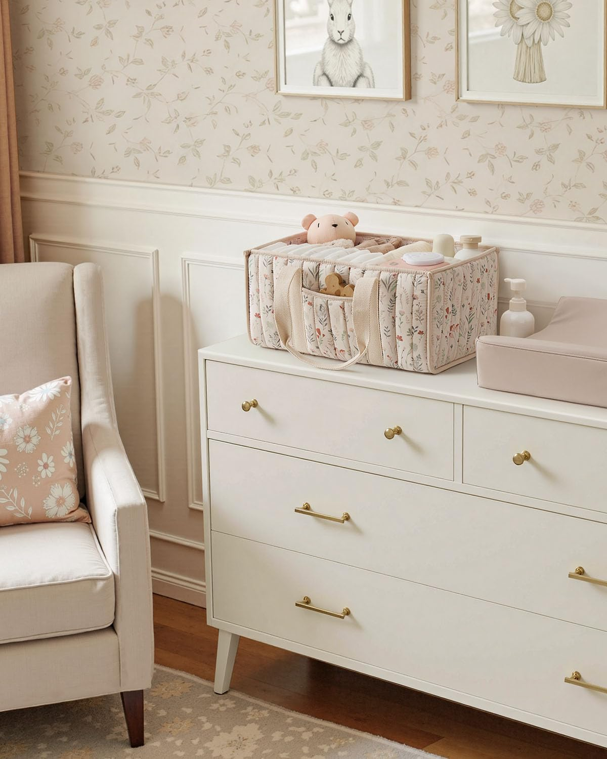 Diaper Caddy Organizer, Stylis - Diaper Caddy Organizer ulasan dan harga