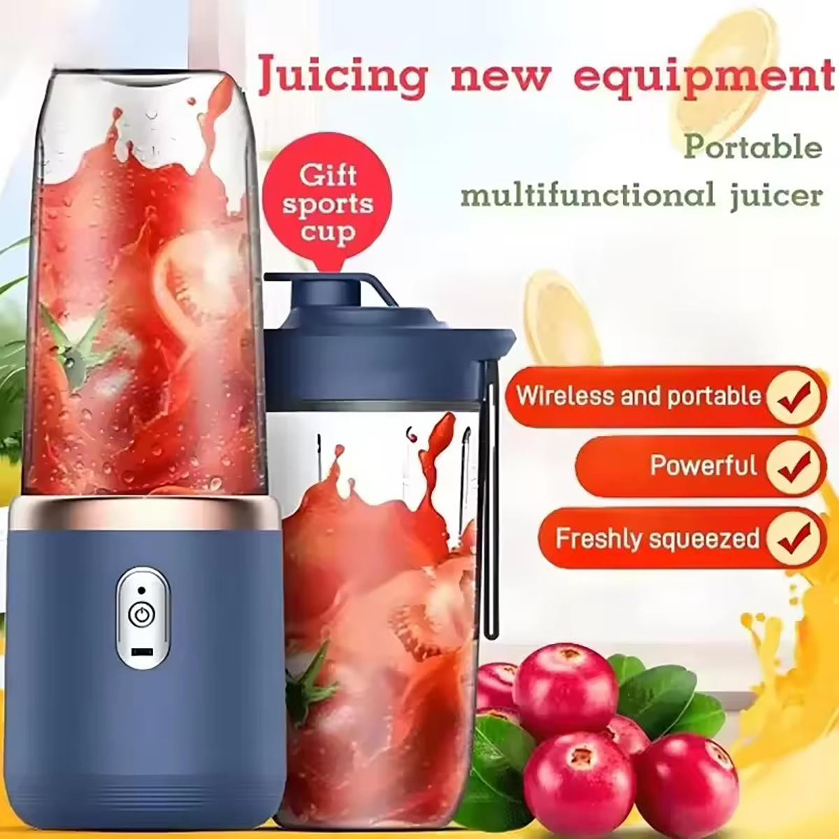 1pc  Children's electric juice - Baby Food Processor ulasan dan harga