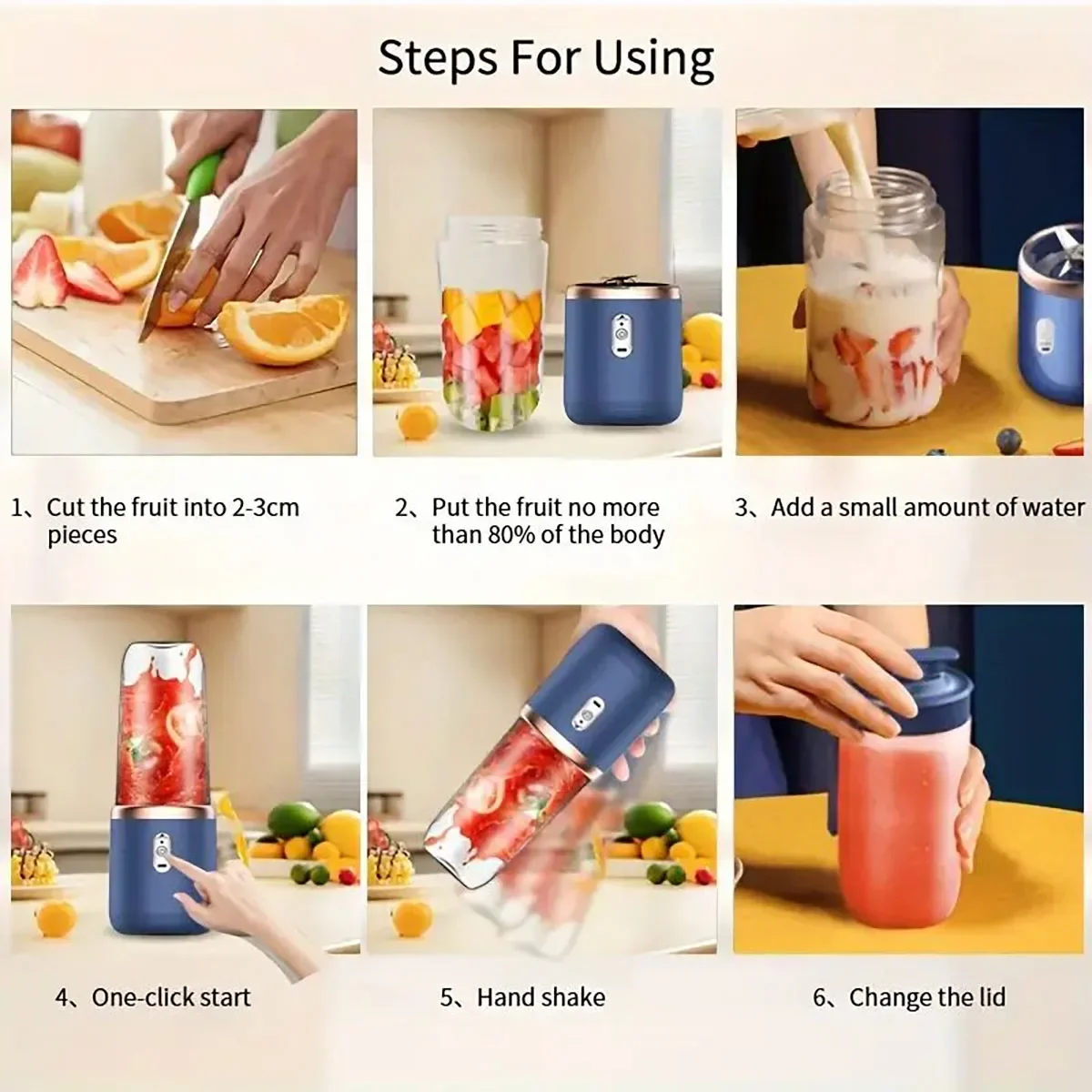 1pc  Children's electric juice - Baby Food Processor ulasan dan harga