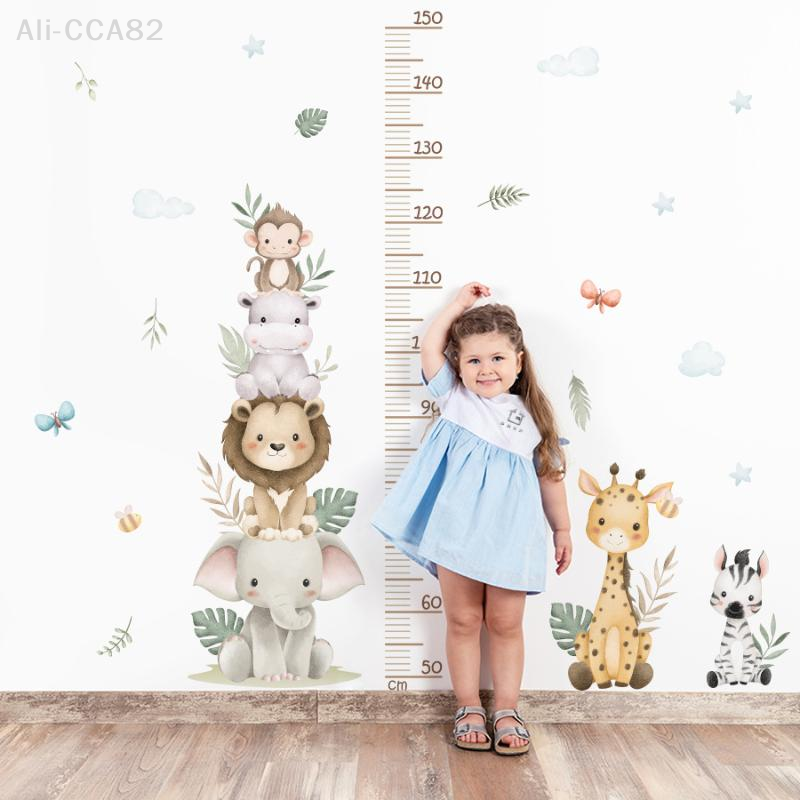 SHIDWJ Children's Growth Chart - Baby Nursery Jungle Animals ulasan dan harga