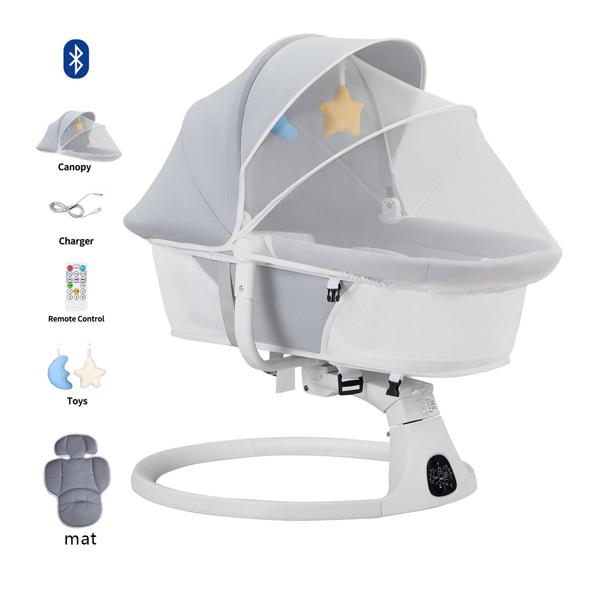 Baby Cradle Rocking Chair Mult - Baby Nursery Rocking Chair ulasan dan harga