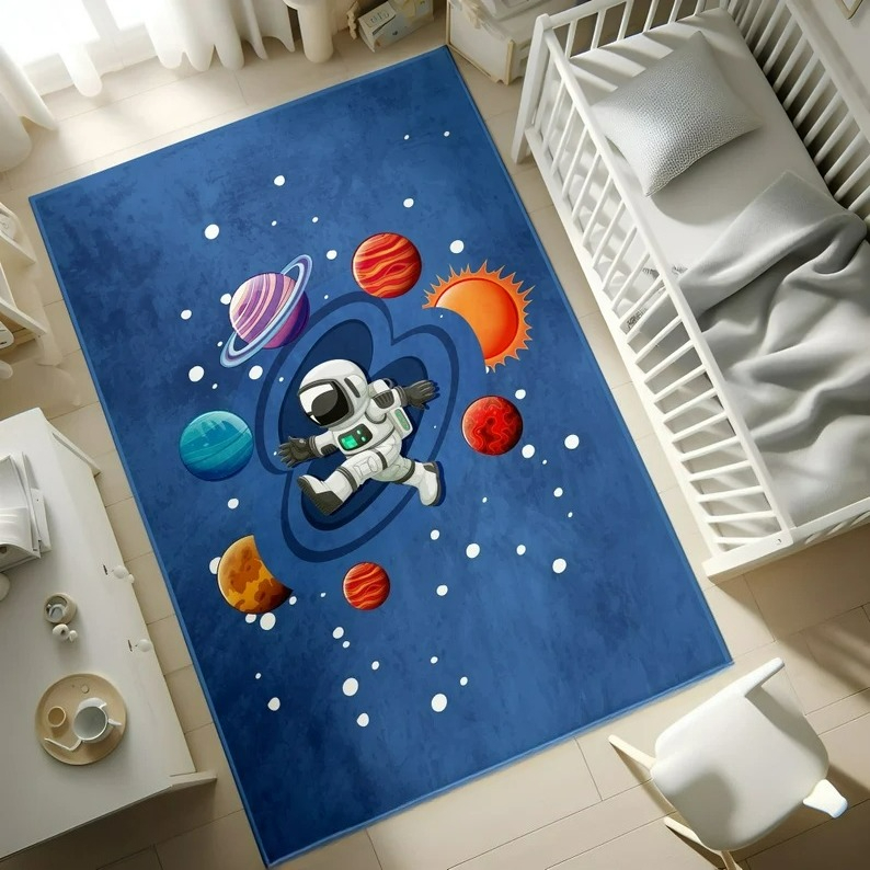 Cartoon Universe Carpet Astron - Baby Nursery Rug ulasan dan harga