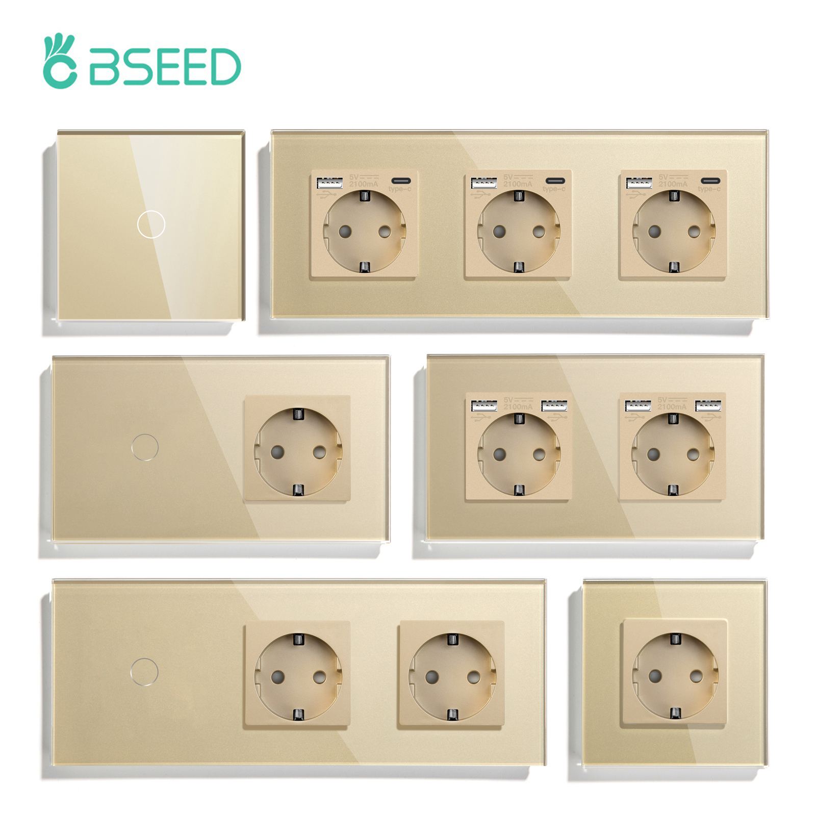 BSEED EU Wall Sockets Single P - Outlet Cover Childproof ulasan dan harga