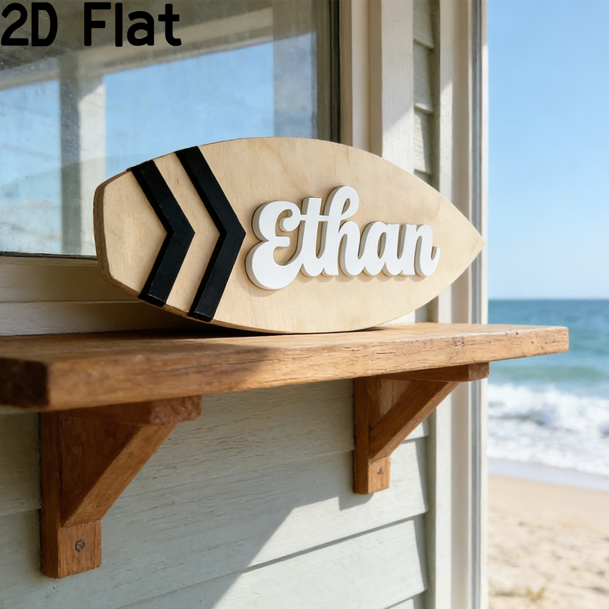 1Pc Custom Surfboard Wooden Ac - Baby Nursery Office ulasan dan harga
