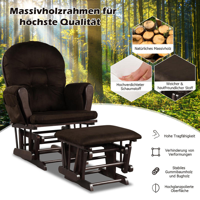 Baby Nursery Relax Rocker Rock - Baby Nursery Glider Chair ulasan dan harga